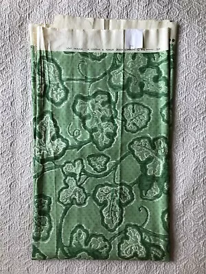 Colefax & Fowler -Leaf Damask 1992 -Linen Blend -Vintage Fabric- 1.60 M X 142 Cm • £80