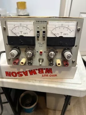 Vintage Trygon Dual Lab Supply Dl40-1 Power Supply Powers On But Not Tested • $9.99