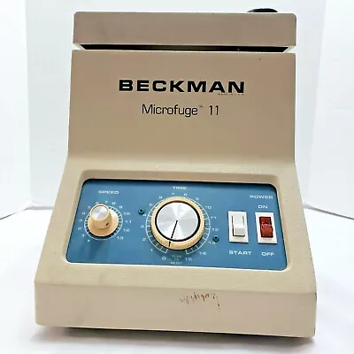 Beckman Microfuge 11 - Centrifuge With Rotor • $79