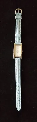 Guess Watch G50329L Silver Tone Light Blue Leather Band 5.75  -6.75  New Battery • $7.49