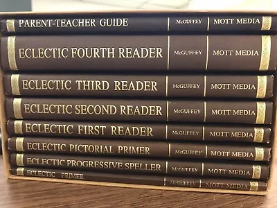 McGuffey Readers; Set Of 8 Books In The Eclectic Series; 1982 • $100