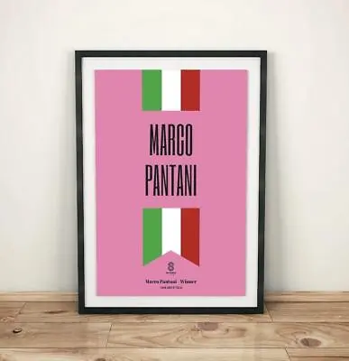 Marco Pantani National Print - Cycling Print • £15