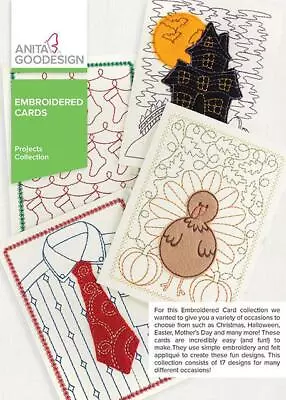 Embroidered Cards Anita Goodesign Embroidery Machine Design CD NEW • $15.99