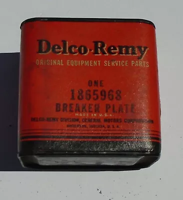 Delco Remy 1865968 Buick Pontiac Oldsmobile Packard Distributor Breaker Plate • $20