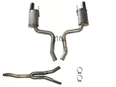 JBA Exhaust Cat Back Mustang 15-23 Ecoboost 2.3 Stainless S550 Dual 3 Inch SS • $287.29