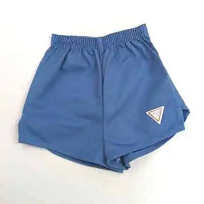 Vintage Wrangler Shorts Boys Sz 7 Blue Track 80s Basic Classic Everyday Summer • $30