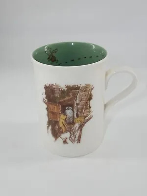 Classic Pooh Bear Owl Mug Piglet On Interior AA Milne EH Shepherd  • $14.99