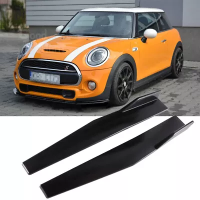 Car 74.5cm Side Skirts Rocker Splitters Diffuser Winglet Wings For Mini Cooper S • $39.49