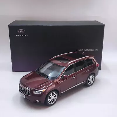 Dealer 1/18 Infiniti QX60 SUV 2014 Discontinued Full Open Collection Gifts Red • $299