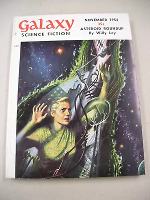  Galaxy Science Fiction  11/54 Vfn! Simak Sheckley Wallace! Kriegstein Art! • £8.03