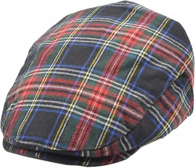 Fidra Scottish Tartan Hats Caps Baseball Caps Bucket Hatsbreton Caps • £10.95