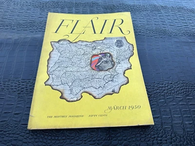 $29.99 • Buy MARCH 1950 FLAIR Fashion Magazine