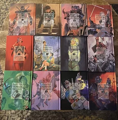 Mobile Suit Gundam: The Origin Manga 1-12 COMPLETE SET Hardcover English • $180