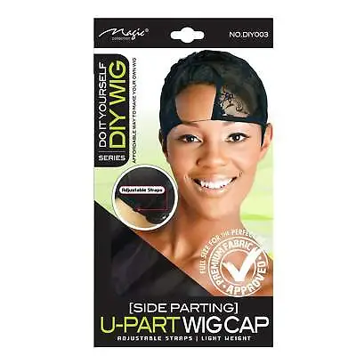 Magic Collection Women's U Part Wig Cap Side Parting  Diy003 + Premium Delivery • £4.52