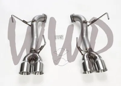 Stainless SS Axle Back Exhaust Muffler Pipe System For 15-20 Subaru WRX/STI 2.5L • $219.95