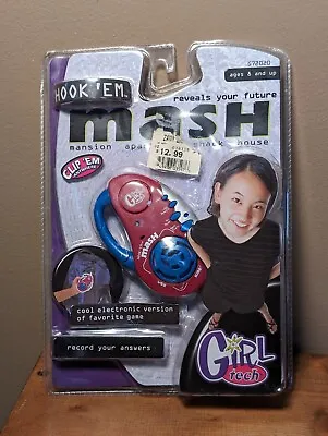 Vintage Radica Girl Tech 2001 Hook'EM MASH Game NEW Old Stock • $12.99