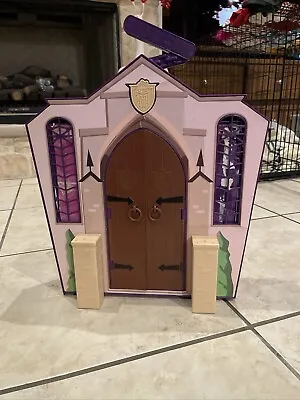 Monster High School House Play Set Fold Out Incomplete • $75