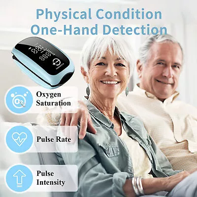 Rechargeable Finger Pulse Oximeter Blood Oxygen SpO2 Monitor Heart Rate OLED AUS • $9.99