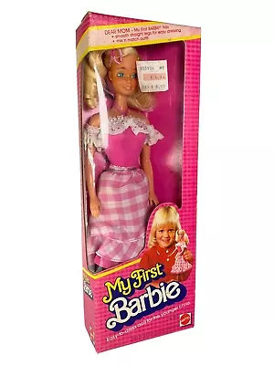 1982 My First Barbie Doll #1875 NRFB Vintage Mattel NOS ♤ • $70