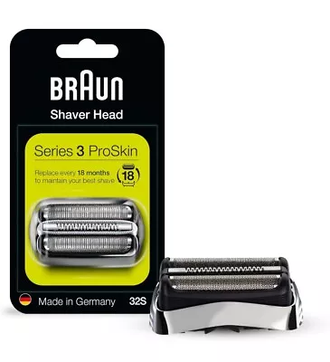 Braun Shaver Head Series 3 ProSkin 32B Germany Cassette • $17.99