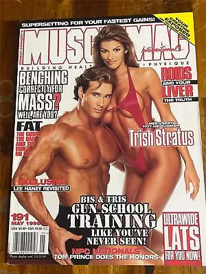 MUSCLEMAG Bodybuilding Fitness Magazine MICHAEL O'HEARN 5-98 • $12.99