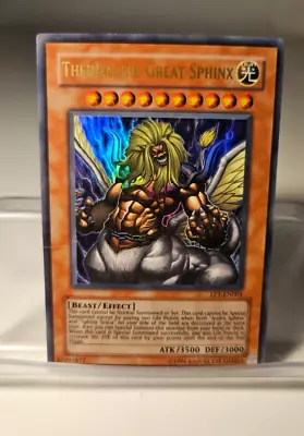 Yugioh Sphinx Set W/ Theinen Andro Teleia EP1-EN001 002 003 Movie Ultra Rare LP • $4.99