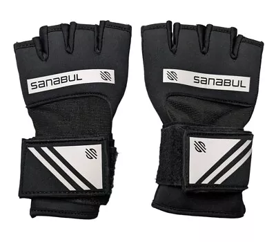 Sanabul Wrist Wrap Grappling Gloves - Sparring MMA Boxing - Large / XLarge • $15.98