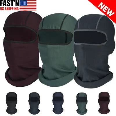 Winter Fleece Full Face Mask Balaclava Neck Warmer Gaiter Ski Windproof Bandana • $3.89