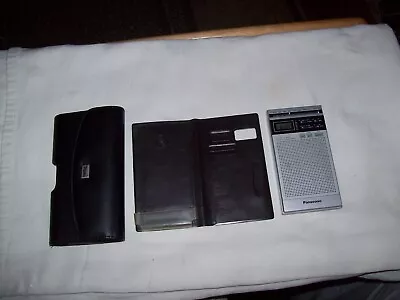 Vintage Panasonic RF-066 Mr Thin Pocket Radio AM/FM & Alarm Clock • $69.99