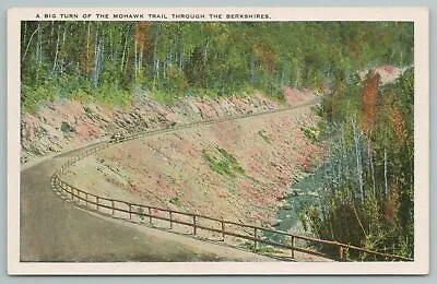 $7.99 • Buy Massachusetts~Big Turn Of Mohawk Trail Through Berkshires~Vintage Postcard