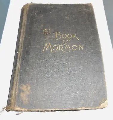 Rare Antique 1906 The  Book Of Mormon. • $360