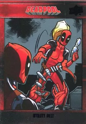 Deadpool 2019 Black Parallel Base Card #65 Utility Belt • $10.19