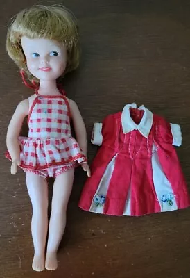 Vintage Penny Brite Doll With Original Dress & Another Dress/ideal • $11.99