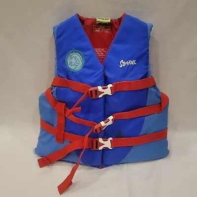 Scooby Doo Life Jacket Ski Vest Stearns Youth 50-90 Lbs 26-29  Chest Boat Safety • $27.35