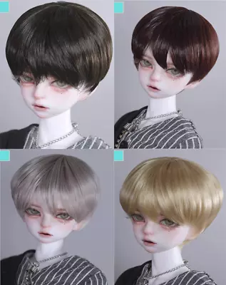 MSD Hair BJD 1/3 1/4 1/6 Scale Youth Male Boys Short Hair Wig For Dolls Toys • $13.29