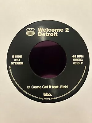 J Dilla Come Get It Feat Elzi / Inst 7 Vinyl Record New Unplayed • $20