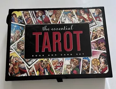 The Essential Tarot Book Card Set Illustrated Deck By Mary Hanson-Roberts Gift • $11.99