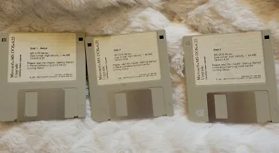 Microsoft MS-Dos 6.22 On 3.5  Disks • $35.99