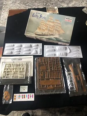 Boat Kit Cutty Sark Tall Sail Ship 1/350 Scale By Minicraft Open Box Parts • $25