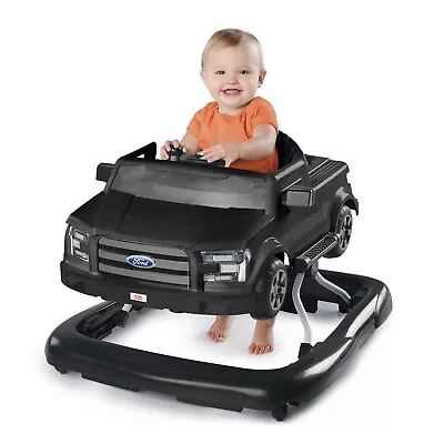 Ford F-150 4-In-1 Agate Black Baby Activity Center & Push Walker With Removable • $79.99