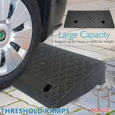 Wheelchair Ramp Rubber Heavy Duty Truck Access Driveway Doorway Threshold Kerb • $21.95