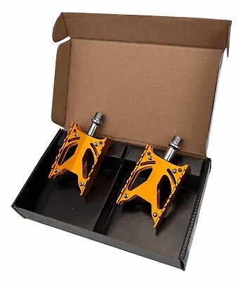 Bicycle MTB Mountain Bike Road Bike And Bmx Bike Aluminium Pedals - 9/16  • $23.99