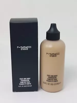 New Authentic MAC Studio Face & Body Foundation C4 Jumbo Size 120 Ml / 4.0 Oz • $48