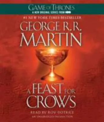 A Feast For Crows: A Song Of Ice And Fire: Book Four  Audio CD Vg 34 Hours 27 Cd • $8