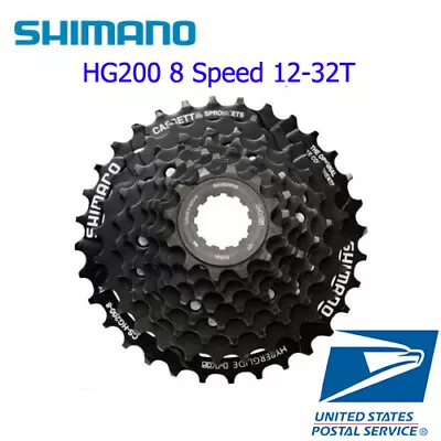 Shimano Tourney TX CS-HG200 8-Speed 12-32T HYPERGLIDE Cassette Sprocket MTB • $15.48