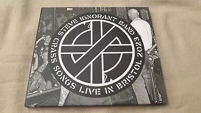 Steve Ignorant Band Crass Songs Live In Bristol 2023 Ltd Ed Of 350 Cd Punk • £25