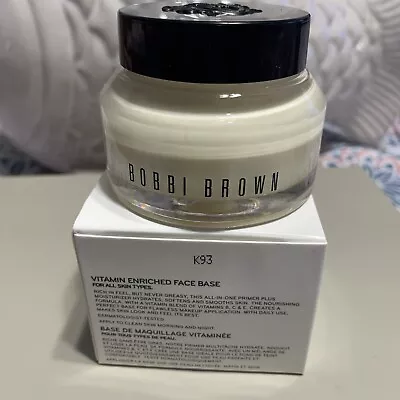 Bobbi Brown~Vitamin Enriched Face Base~Primer/Moisturizer~1.7oz/50ml~Full Sz~NIB • $34.88