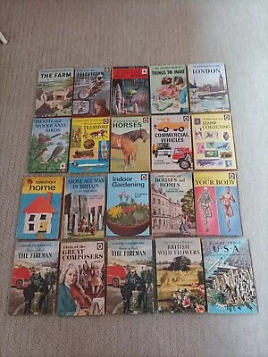 Vintage Ladybird Books Bundle Job Lot  Books 1960s 70s • £25