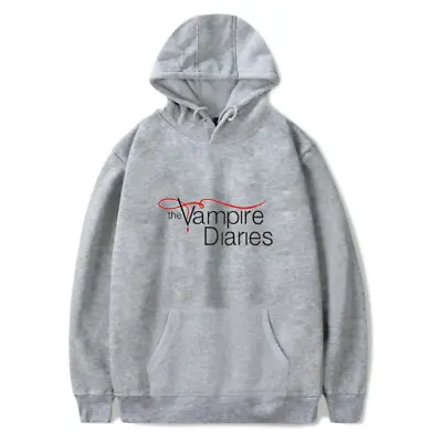 The Vampire Diaries Printed Men Women Casual Hoodies Sweatshirt Pullover Jumper  • £13.20