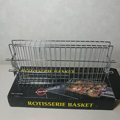 Char-Broil Rotisserie BASKET  2 Piece Adjustable Height  Fits Most Spits • $24.99
